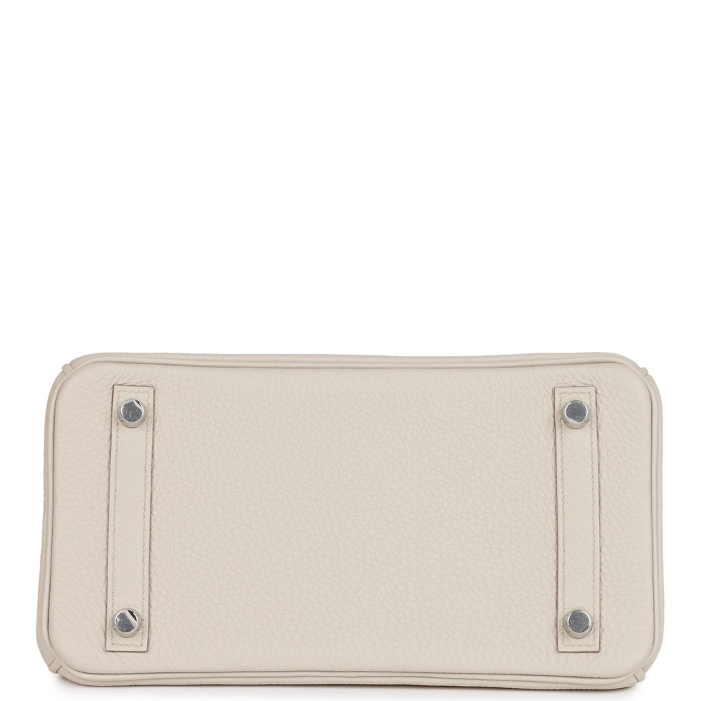 Hermes Birkin 25 Beton Togo Palladium Hardware