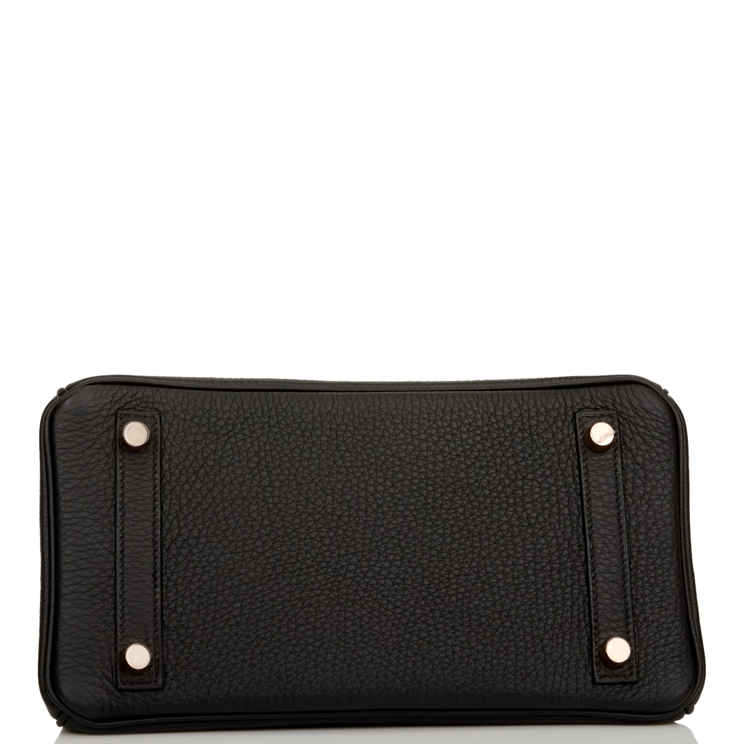 Hermes Birkin 25 Black Togo Rose Gold Hardware