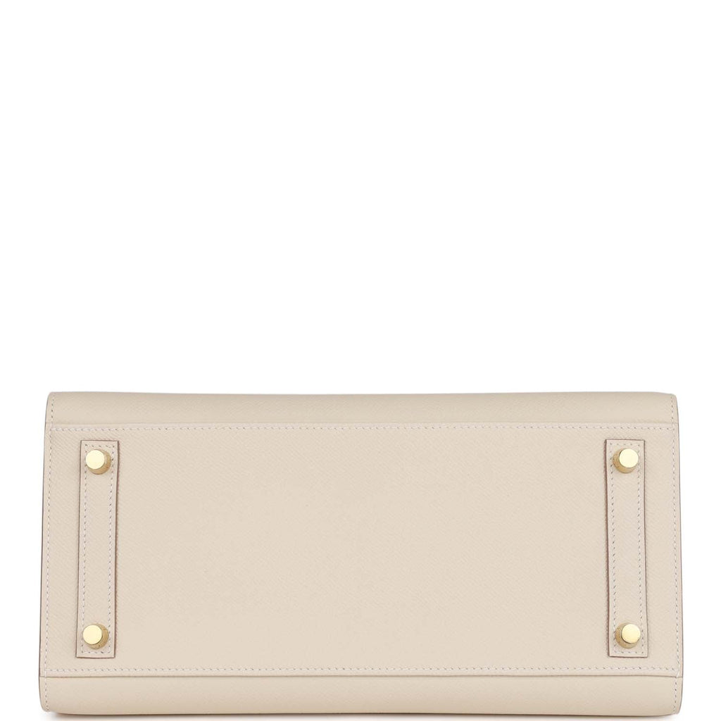 Hermes Birkin Sellier 30 Craie Epsom Gold Hardware