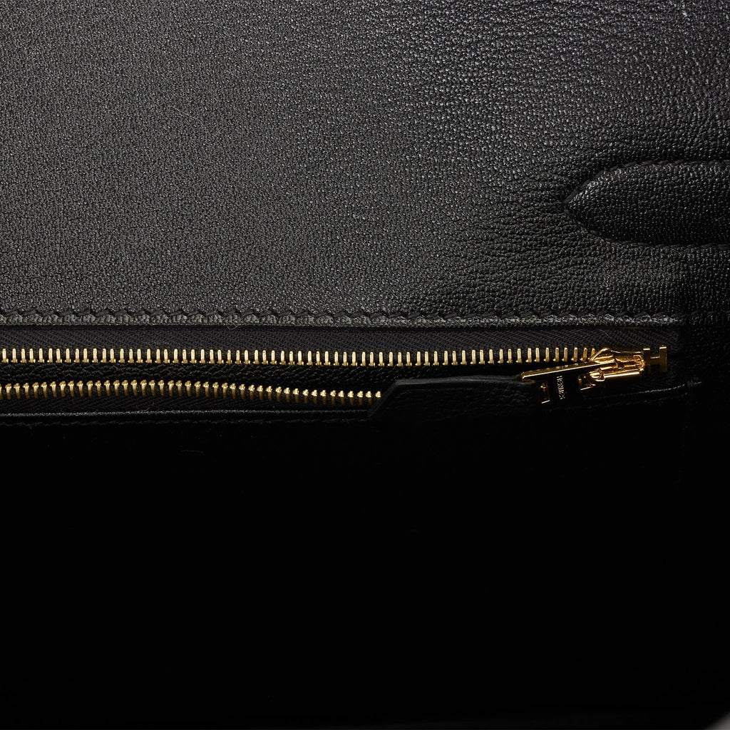 Hermes Birkin 30 Black Togo Rose Gold Hardware