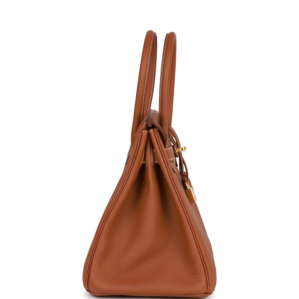 Hermes Birkin 30 Gold Togo Gold Hardware