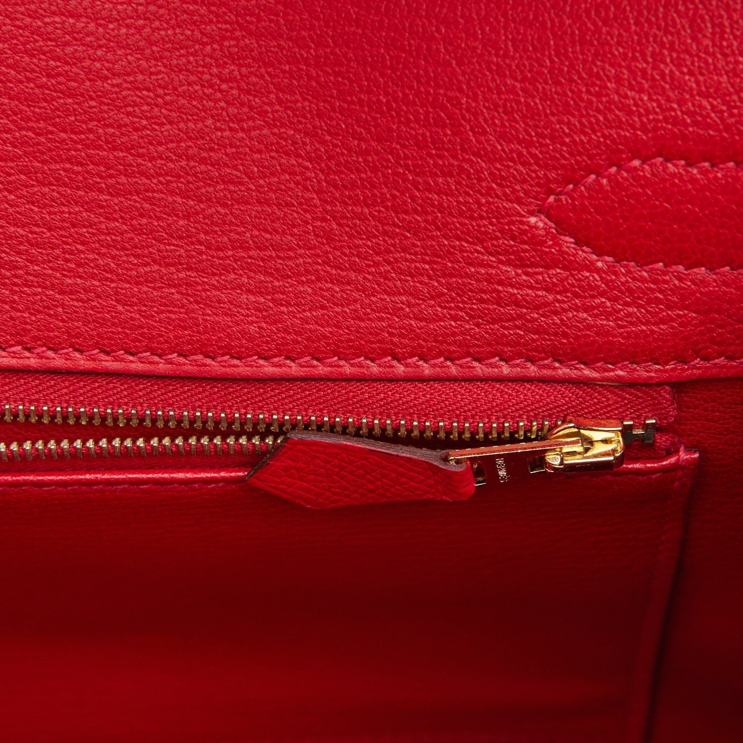 Hermes Birkin 30 Rouge Casaque Epsom Gold Hardware