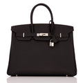 Hermes Birkin 35 Black Togo Palladium Hardware