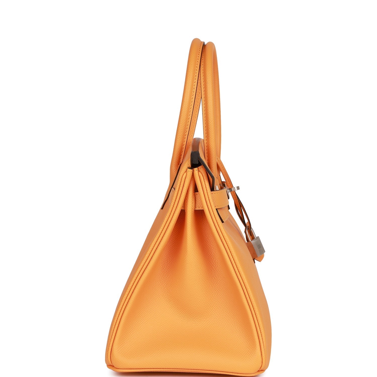 Hermes Birkin 30 Jaune D'Or and Malachite Epsom Brushed Palladium Hardware