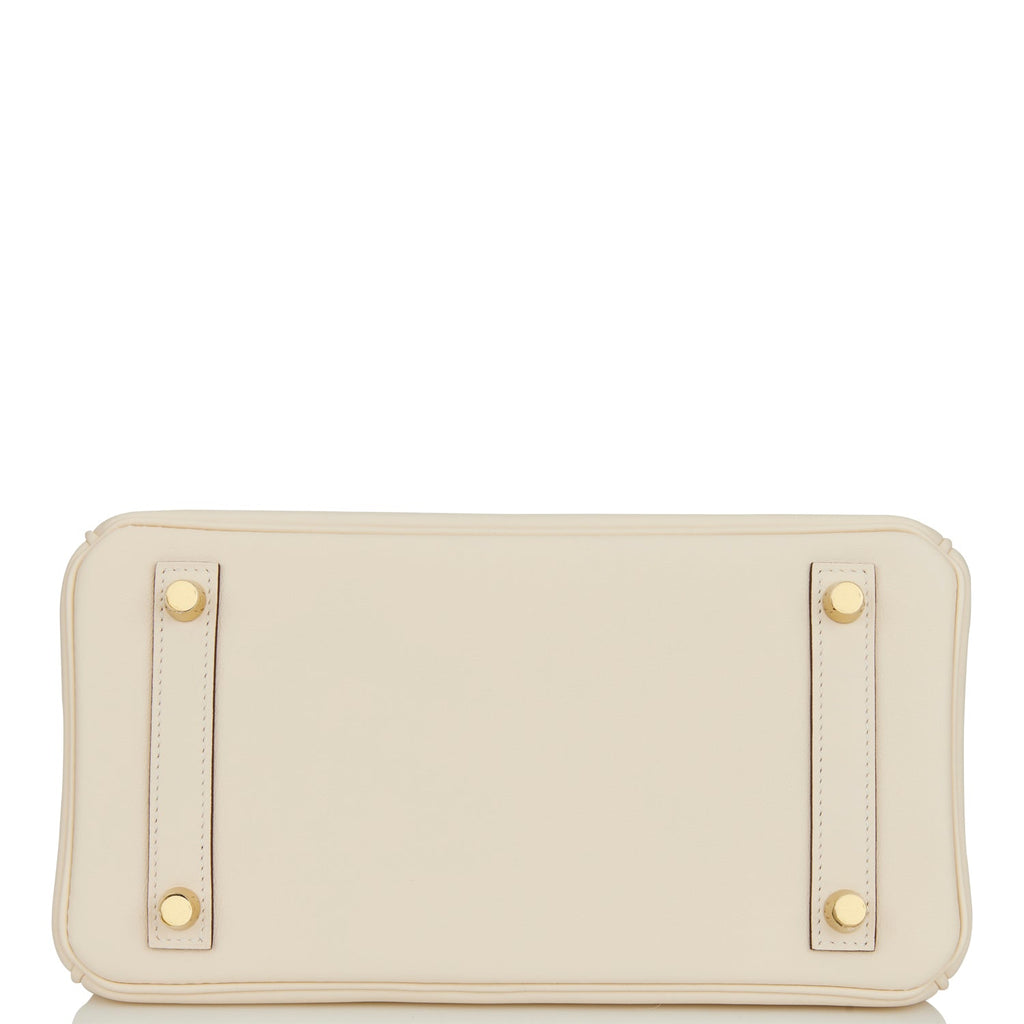 Hermes Birkin 25 Nata Swift Gold Hardware