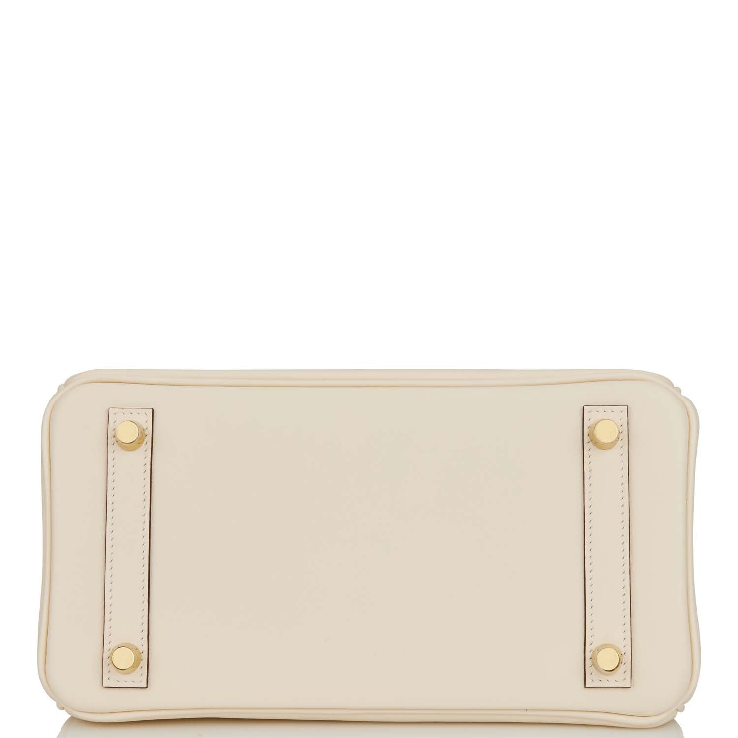 Hermes Birkin 25 Nata Swift Gold Hardware
