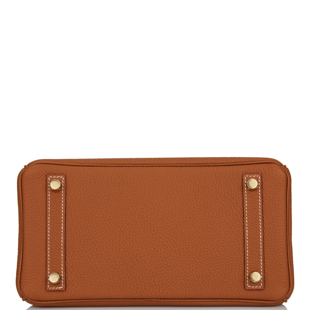 Hermes Birkin 25 Gold Togo Gold Hardware