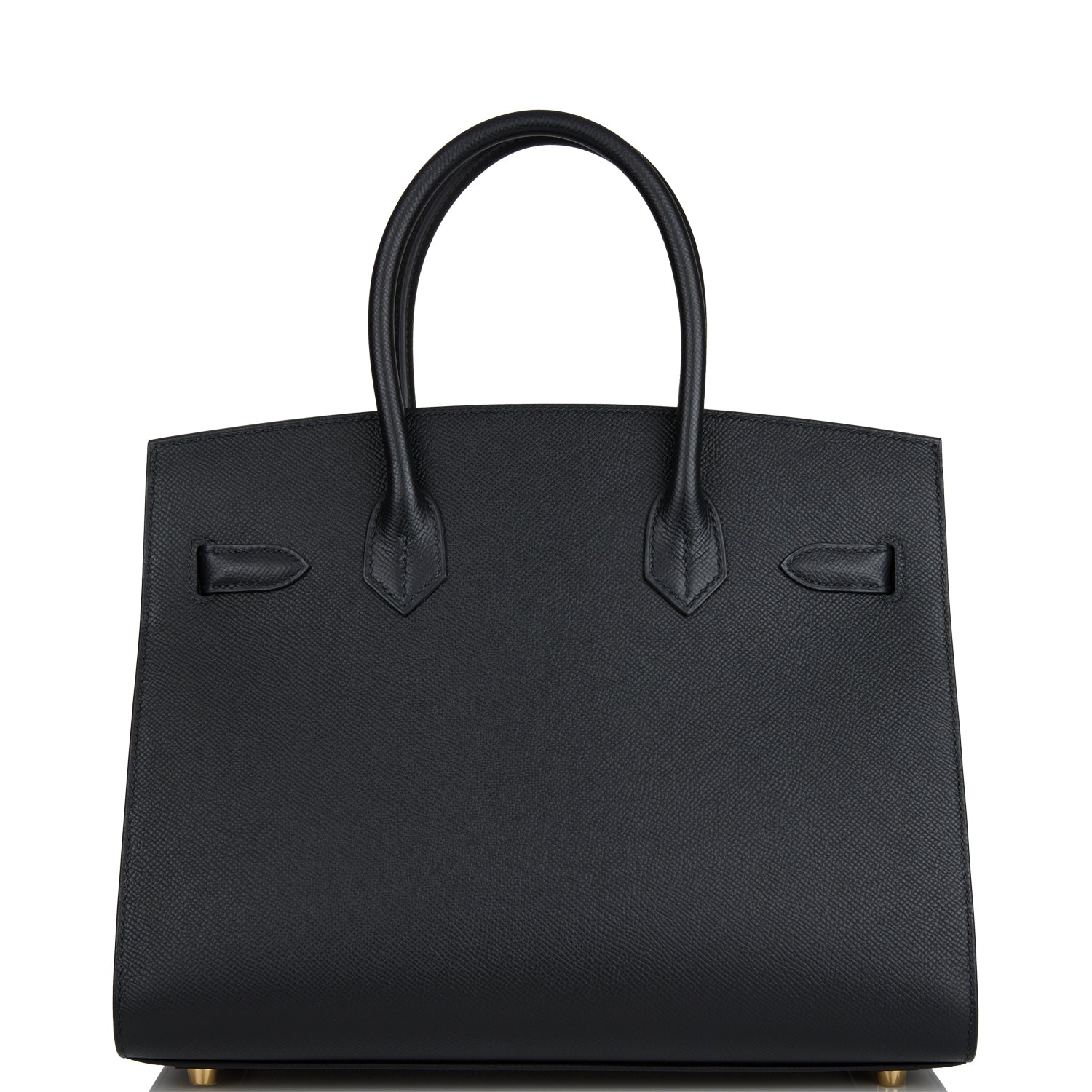Hermes Birkin Sellier 30 Black Epsom Gold Hardware
