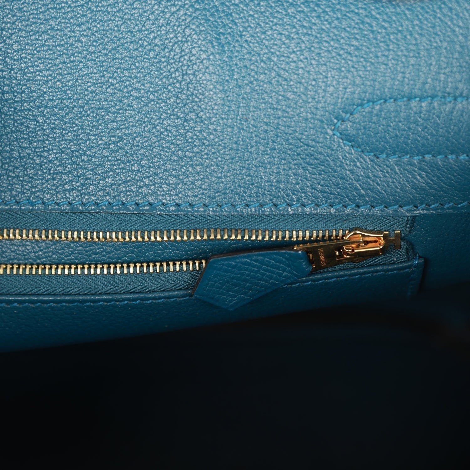 Pre-owned Hermes Birkin 30 Colvert Epsom Gold Hardware