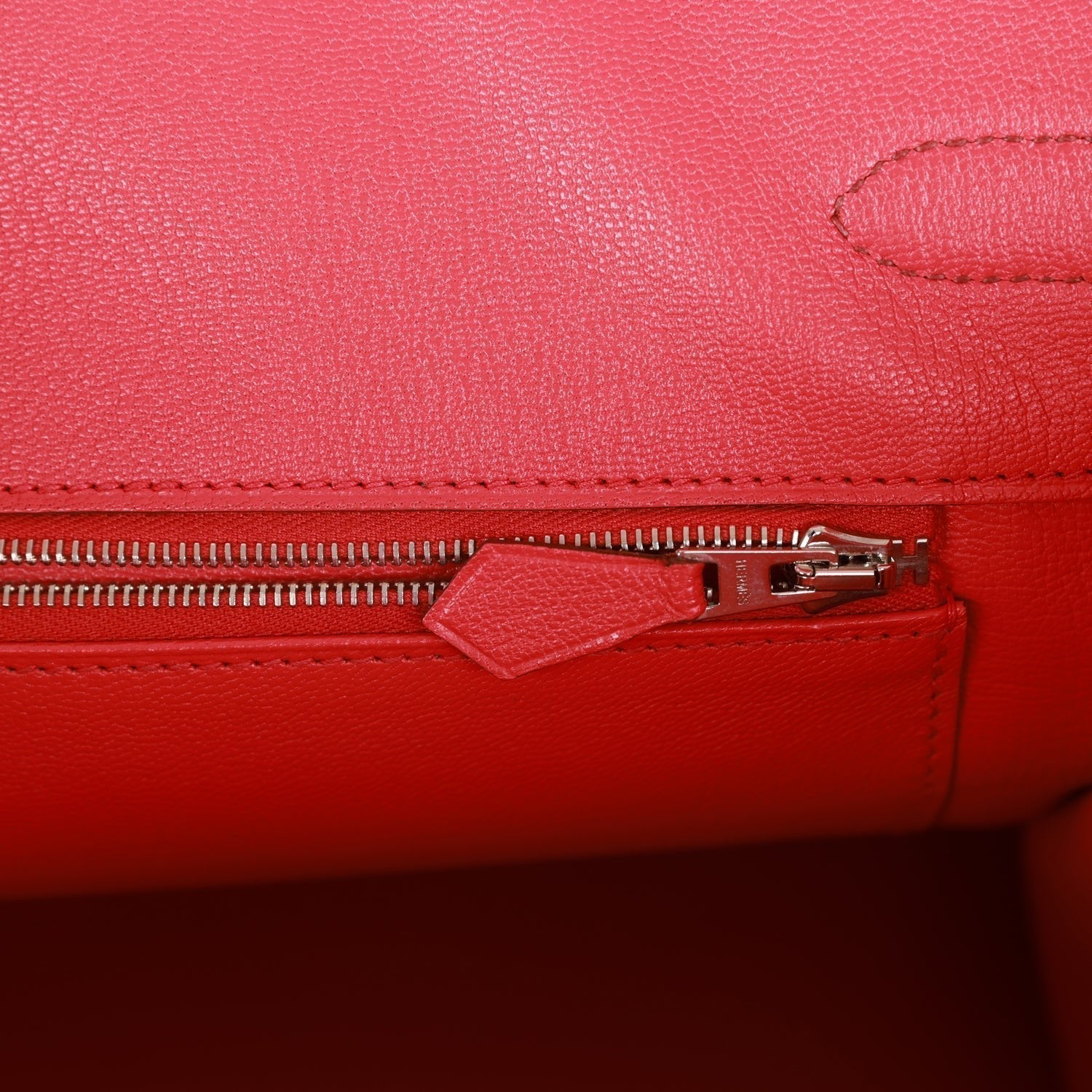Pre-owned Hermes Special Order (HSS) Birkin 35 Bubblegum and Bougainvillea Epsom Palladium Hardware