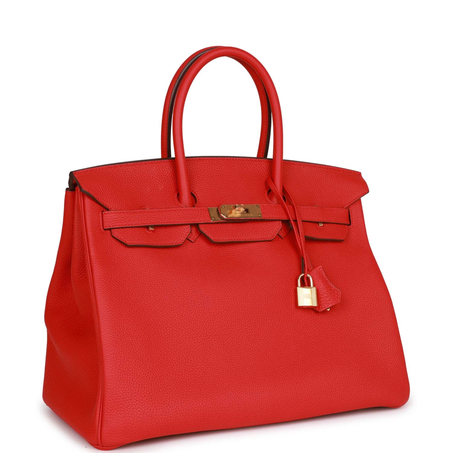 Hermes Birkin 35 Rouge de Coeur Togo Gold Hardware - Remaining Deposit