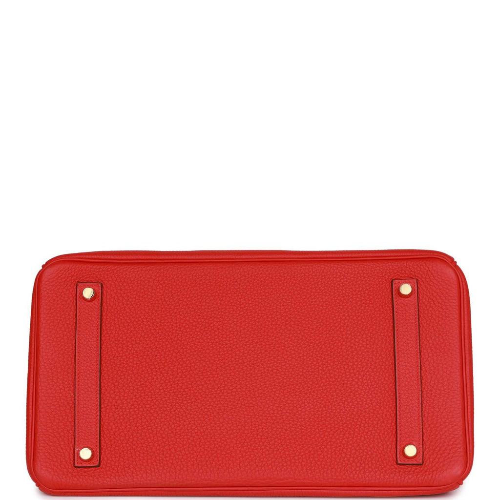 Hermes Birkin 35 Rouge de Coeur Togo Gold Hardware - Remaining Deposit