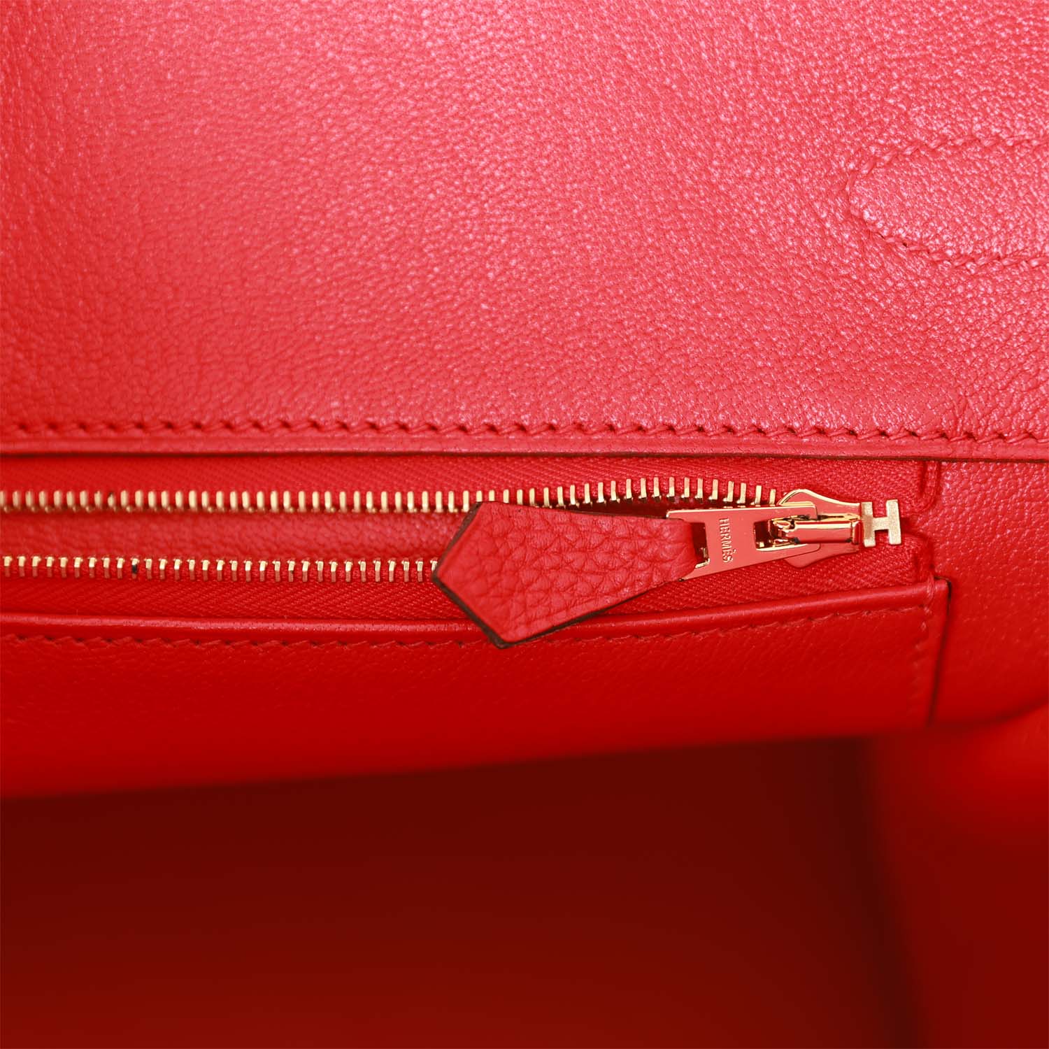 Hermes Birkin 35 Rouge de Coeur Togo Gold Hardware - Remaining Deposit