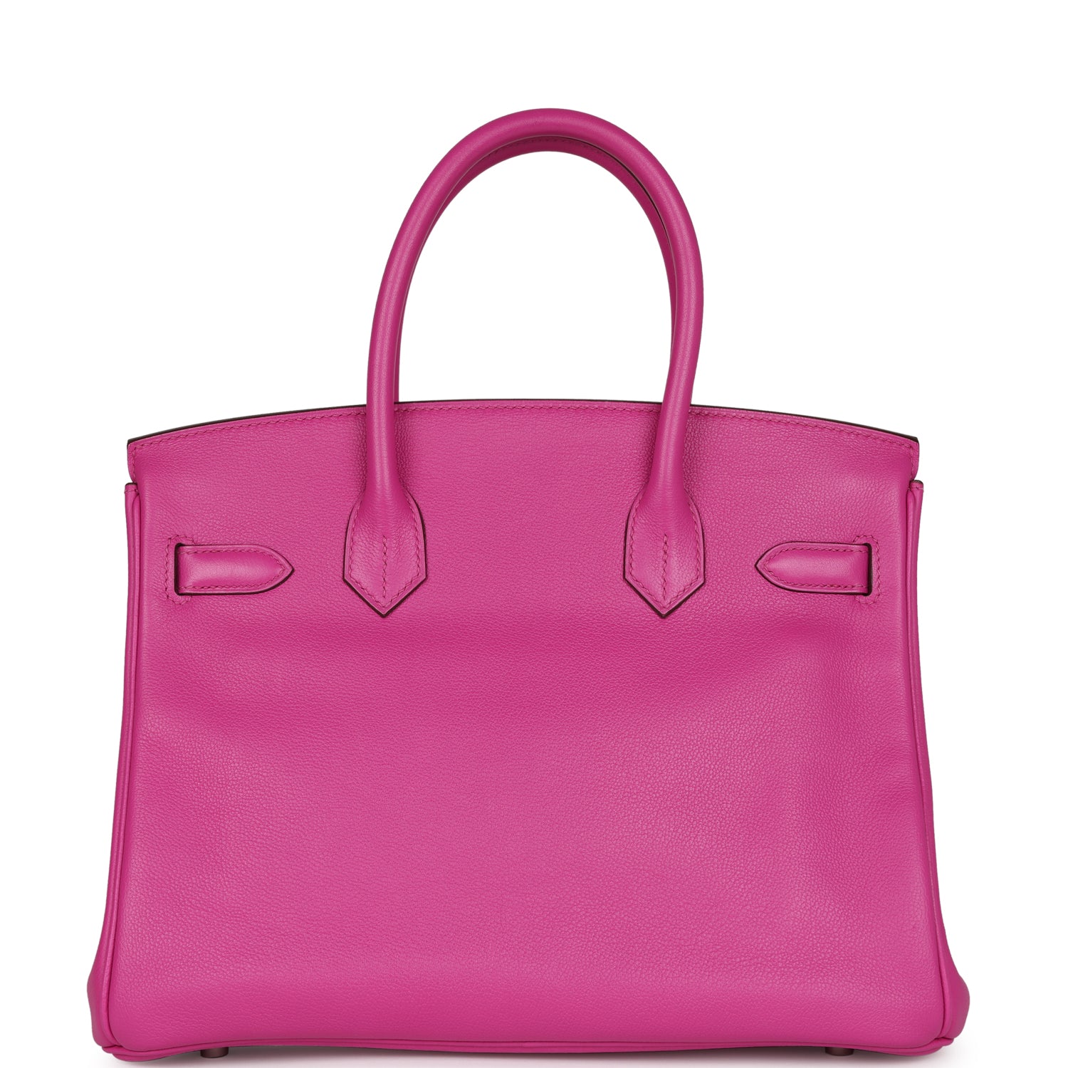 Pre-owned Hermes Birkin 30 Magnolia Verso Novillo Palladium Hardware