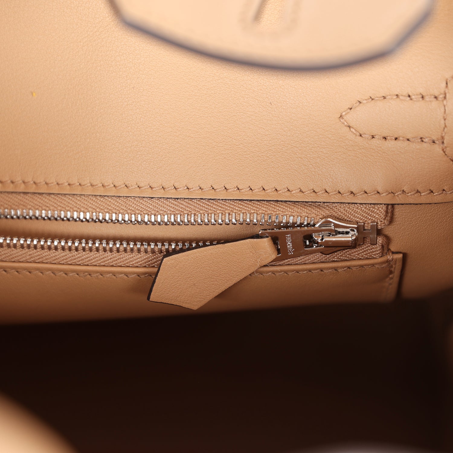 Hermes Birkin 25 Toile H and Chai Swift Palladium Hardware