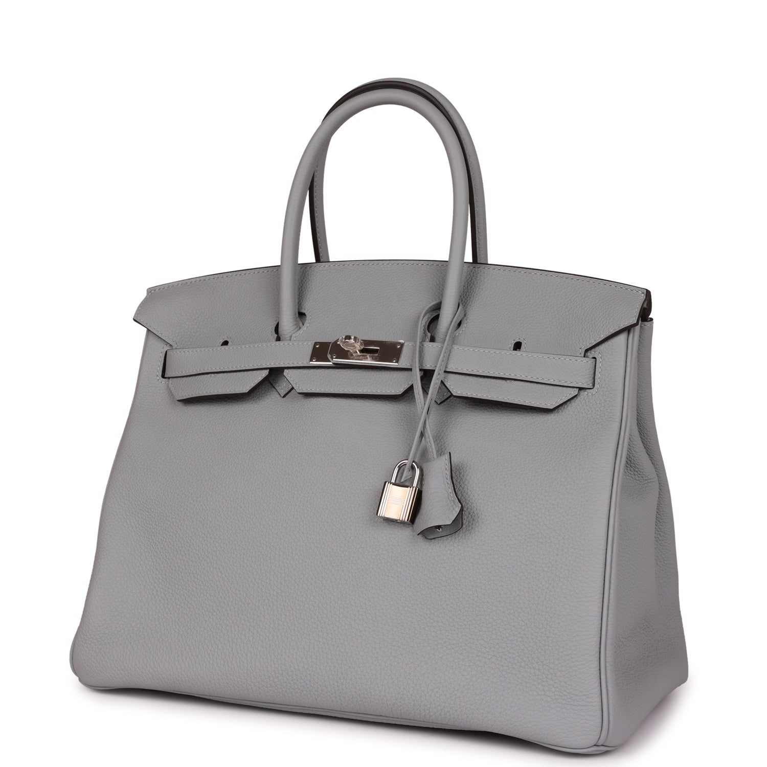Hermes Birkin 35 Bleu Glacier Togo Palladium Hardware
