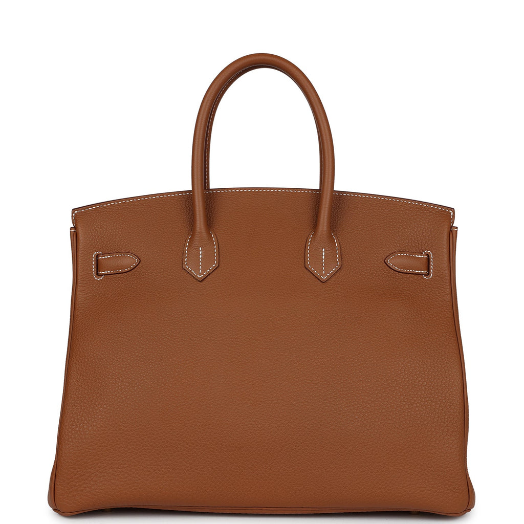 Hermes Birkin 35 Gold Togo Gold Hardware