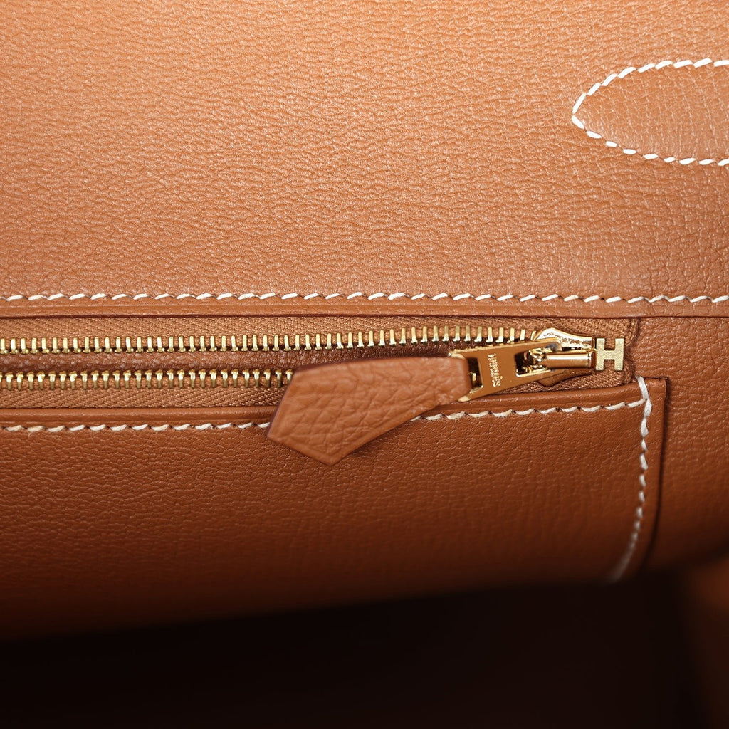 Hermes Birkin 35 Gold Togo Gold Hardware