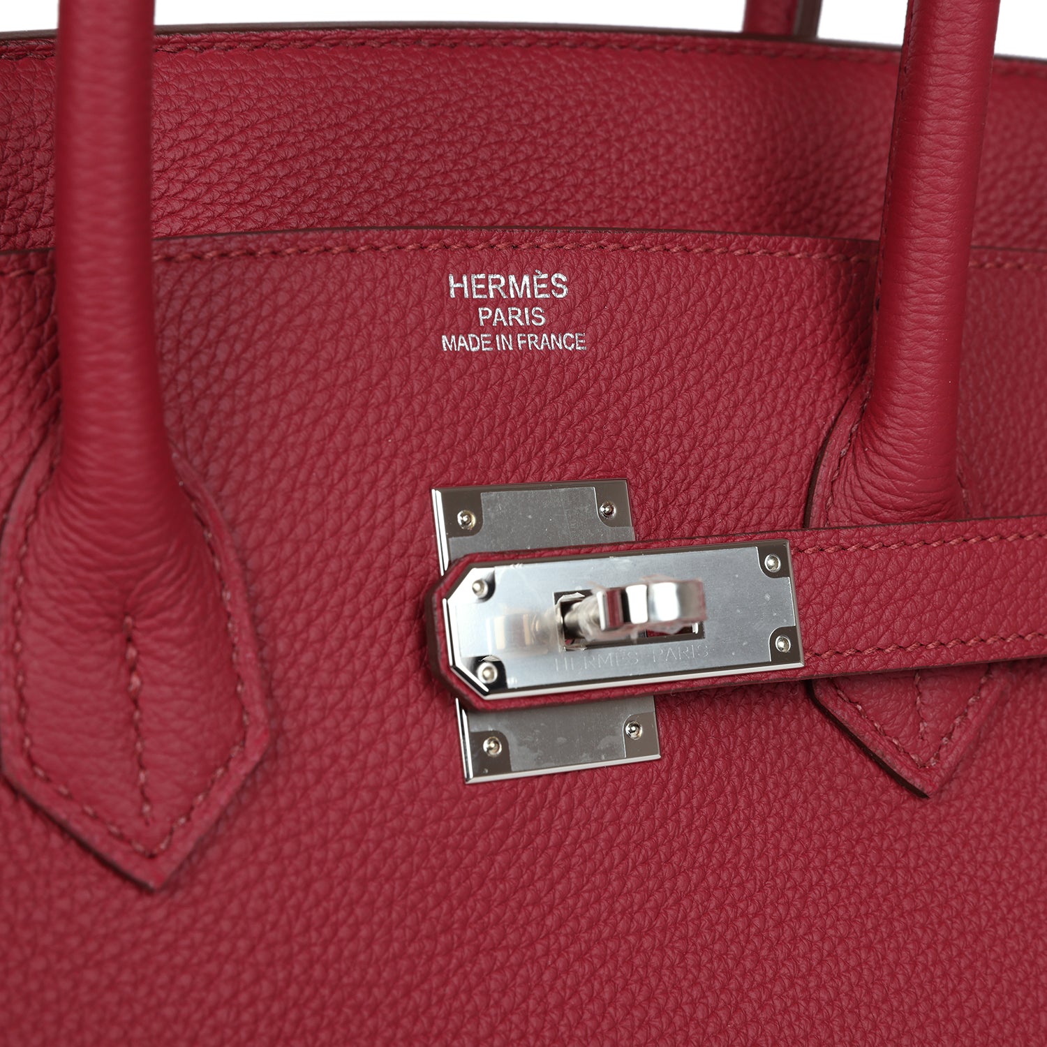 Hermes Birkin 35 Rubis Togo Palladium Hardware