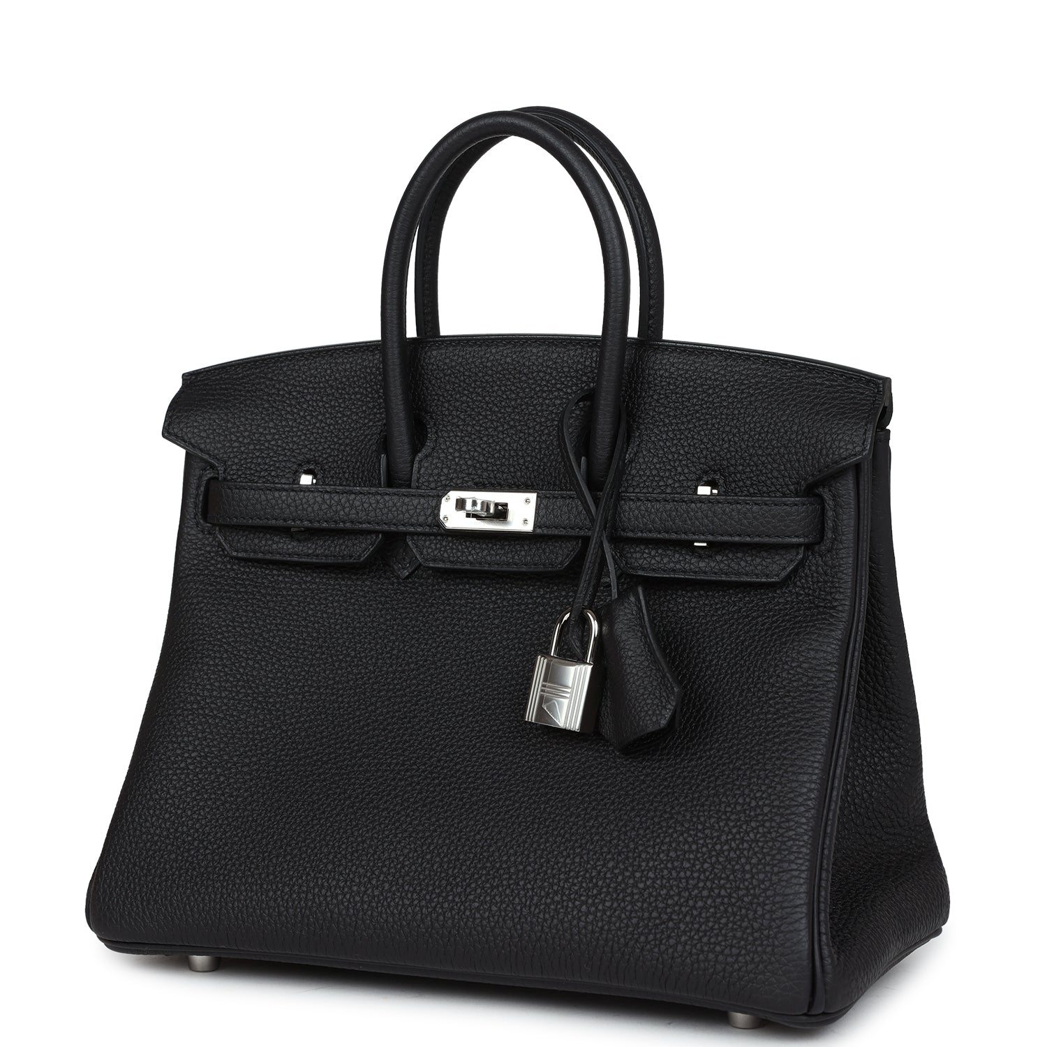 Hermes Birkin 25 Black Togo Palladium Hardware
