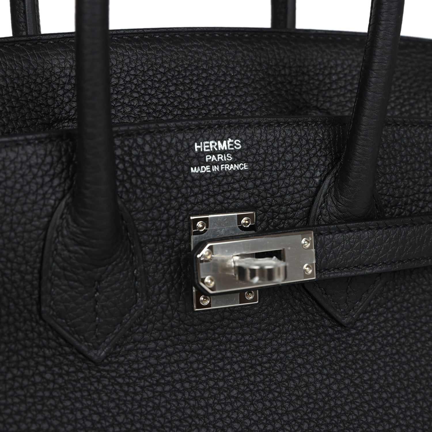 Hermes Birkin 25 Black Togo Palladium Hardware