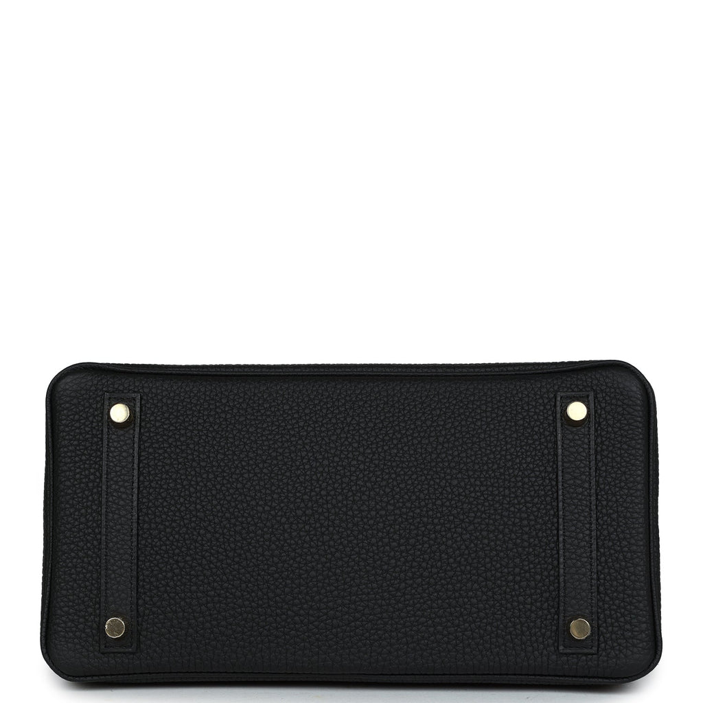 Hermes Birkin 30 Black Togo Gold Hardware