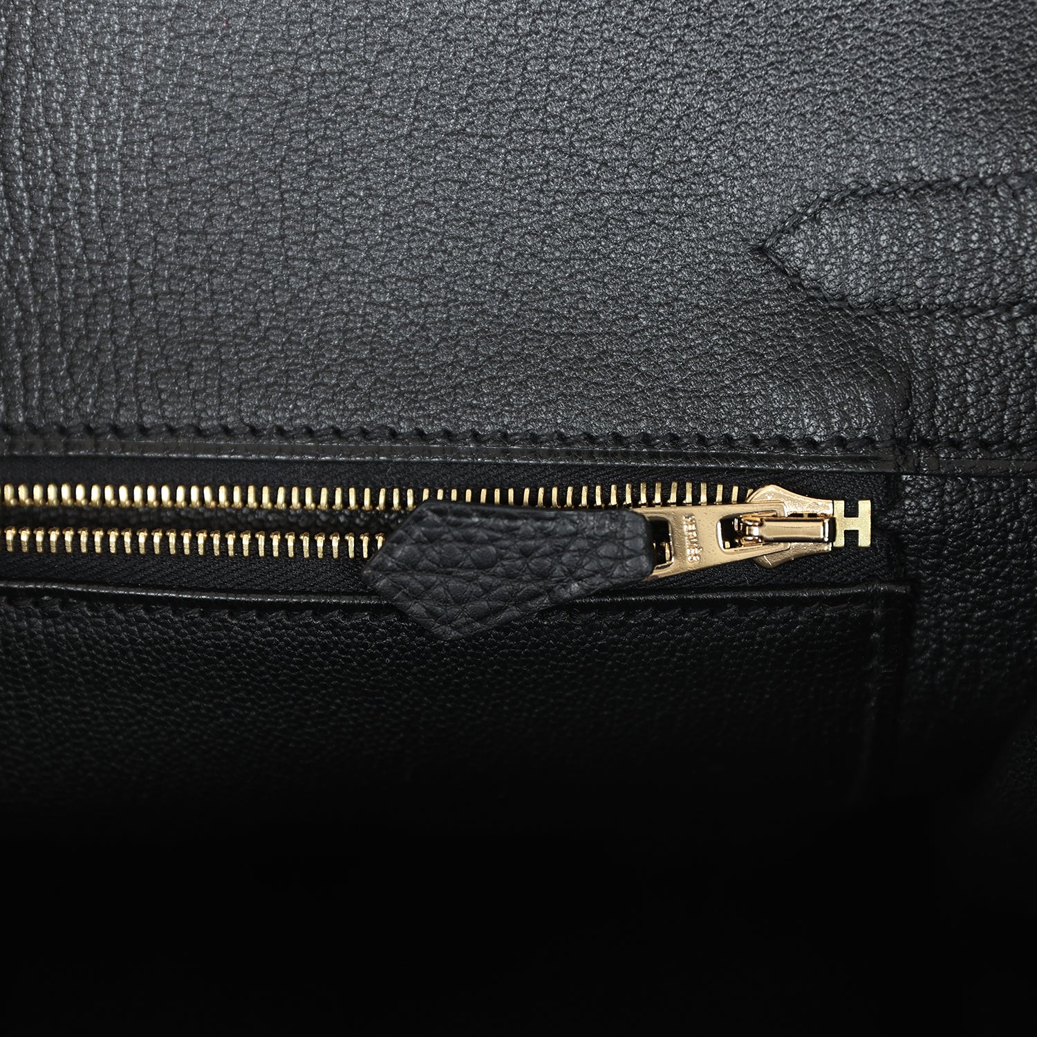 Hermes Birkin 30 Black Togo Gold Hardware