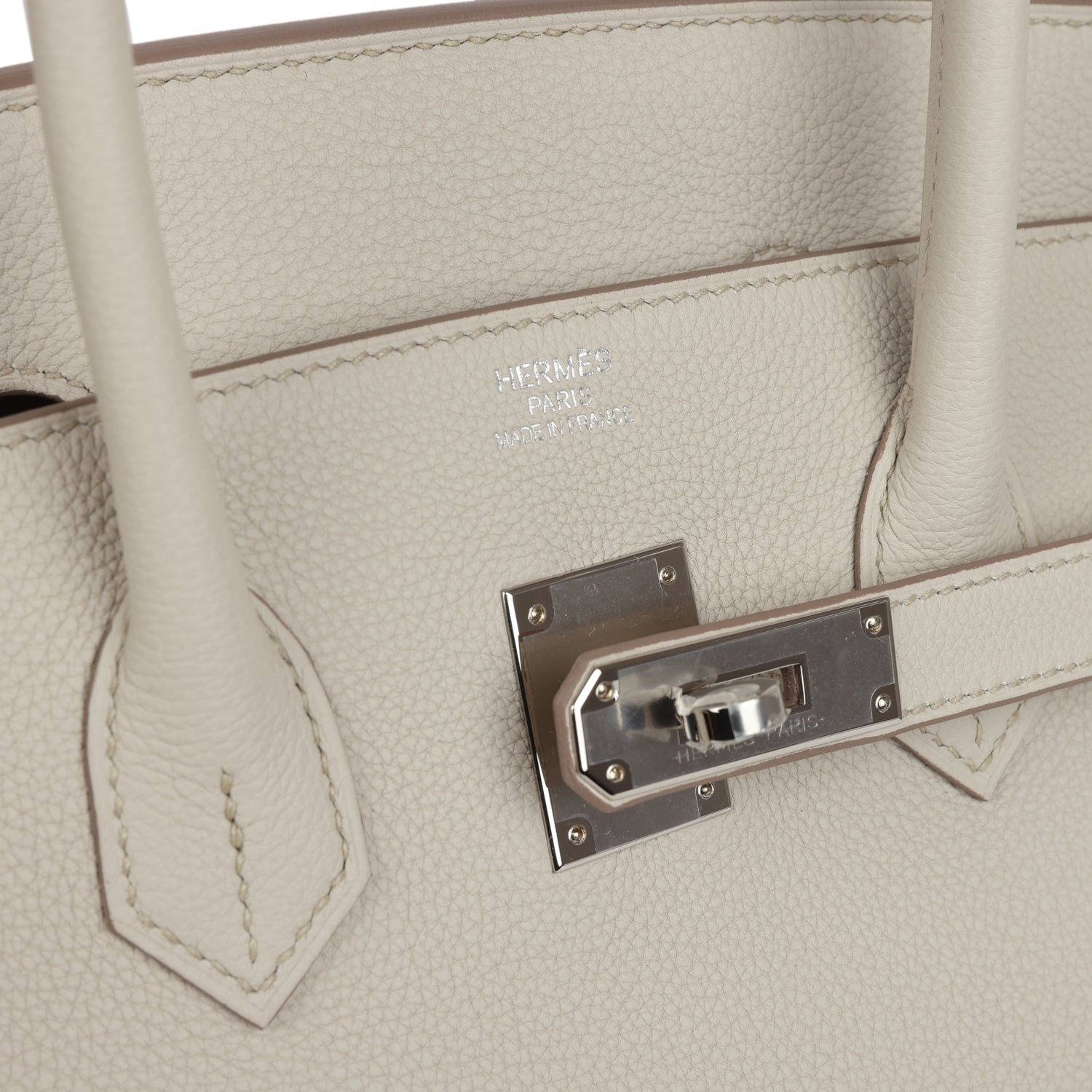 Hermes Birkin 35 Beton Togo Palladium Hardware