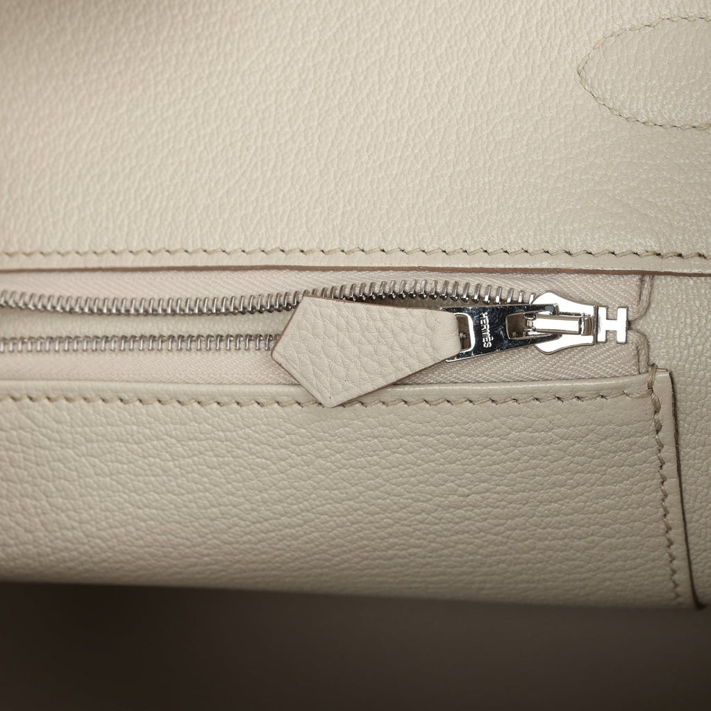 Hermes Birkin 35 Beton Togo Palladium Hardware