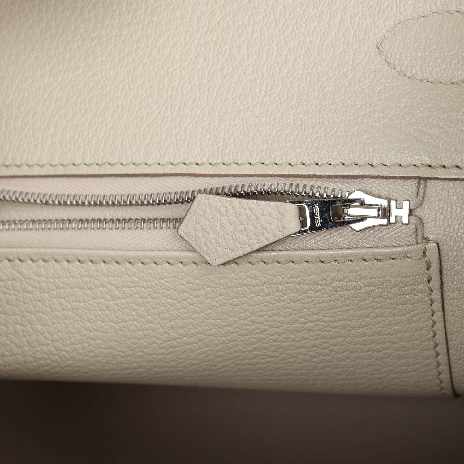 Hermes Birkin 35 Beton Togo Palladium Hardware