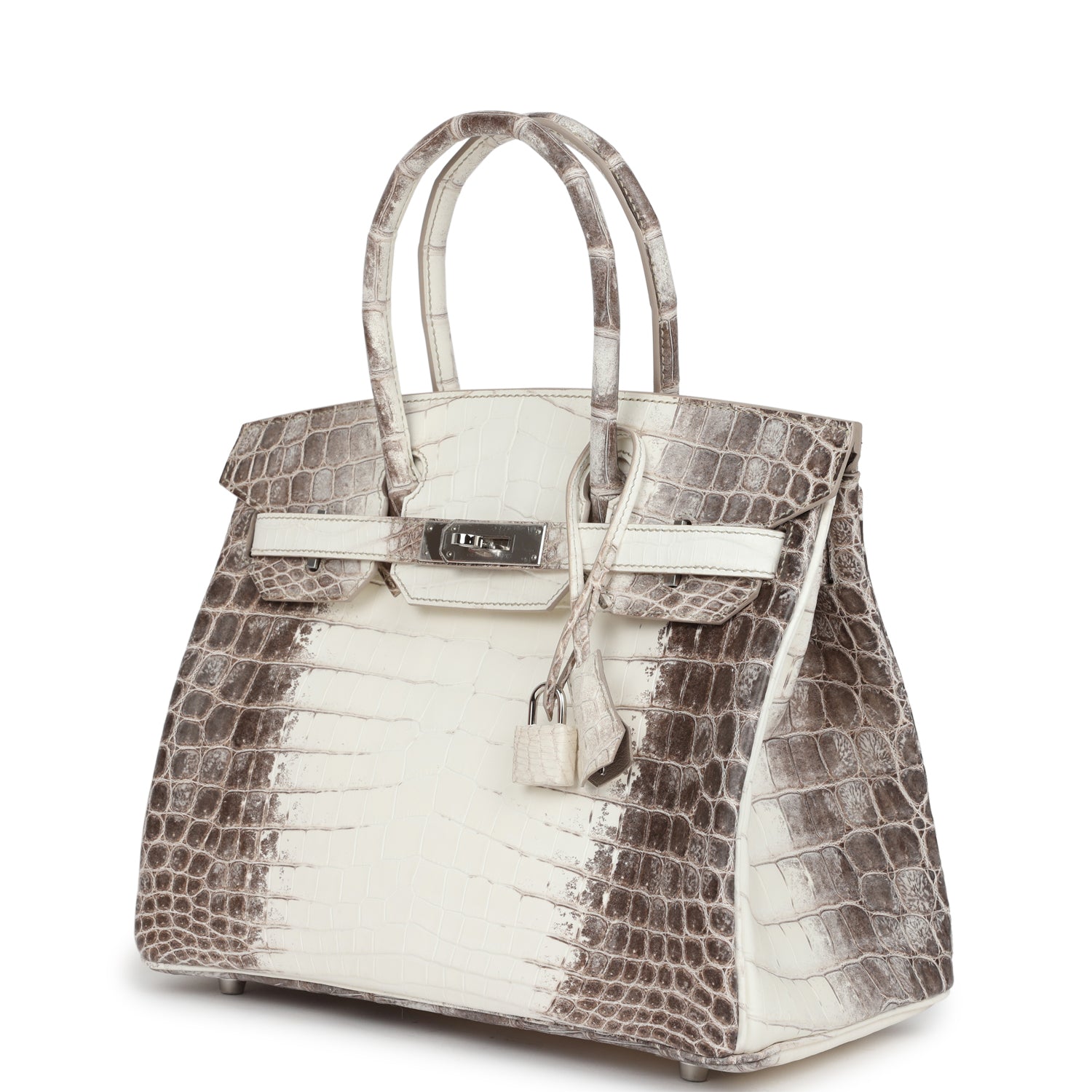 Hermes Birkin 30 Himalaya Niloticus Crocodile Palladium Hardware