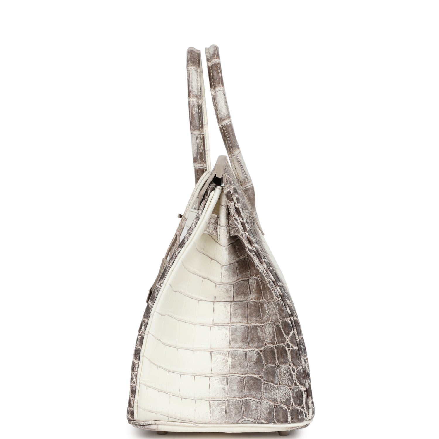 Hermes Birkin 30 Himalaya Niloticus Crocodile Palladium Hardware