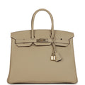 Hermes Special Order (HSS) Birkin 35 Trench Verso Togo Permabrass Hardware