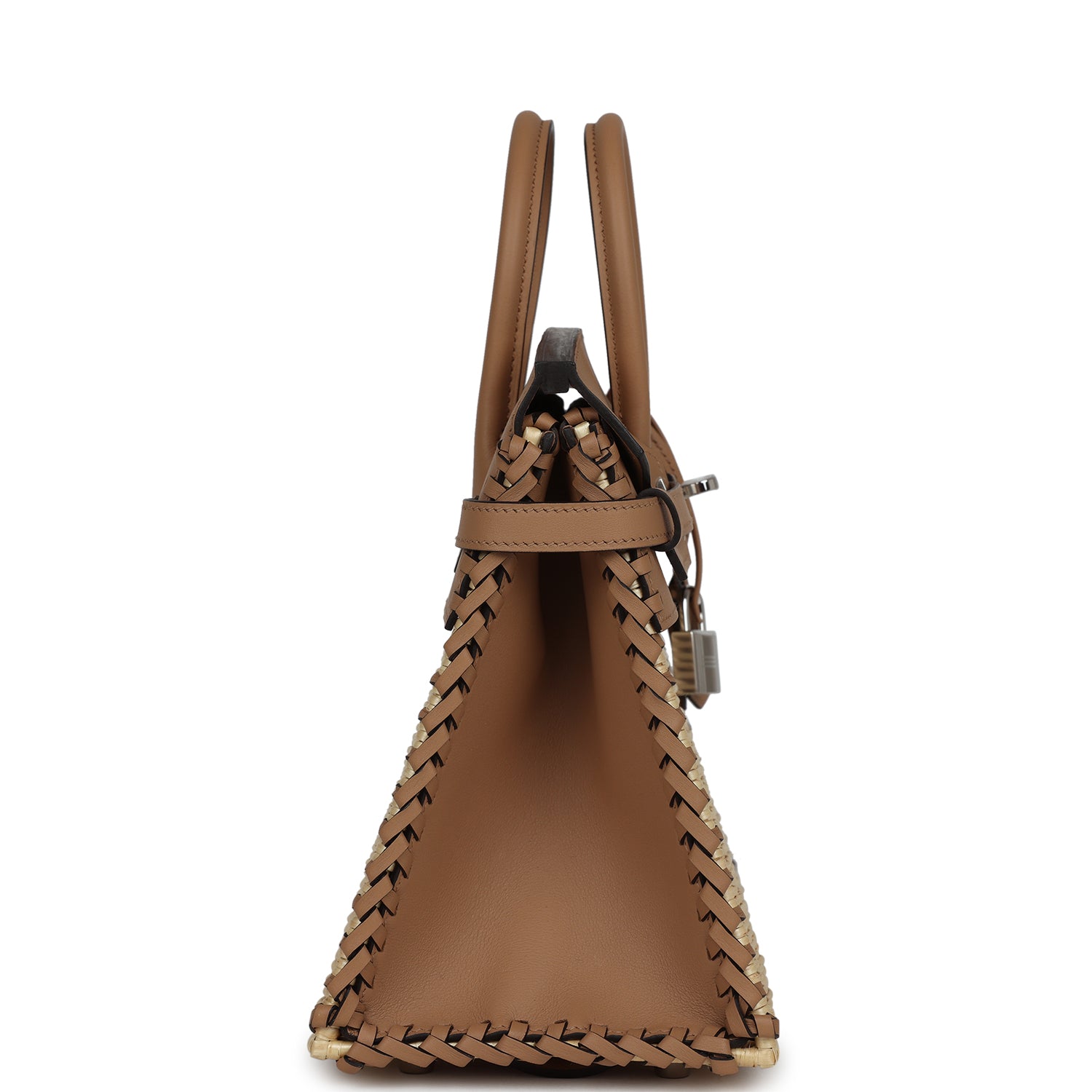 Hermes Picnic Birkin Sellier 25 Chai Swift Palladium Hardware