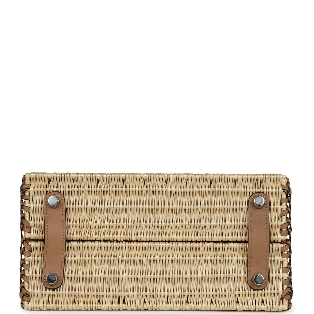 Hermes Picnic Birkin Sellier 25 Chai Swift Palladium Hardware