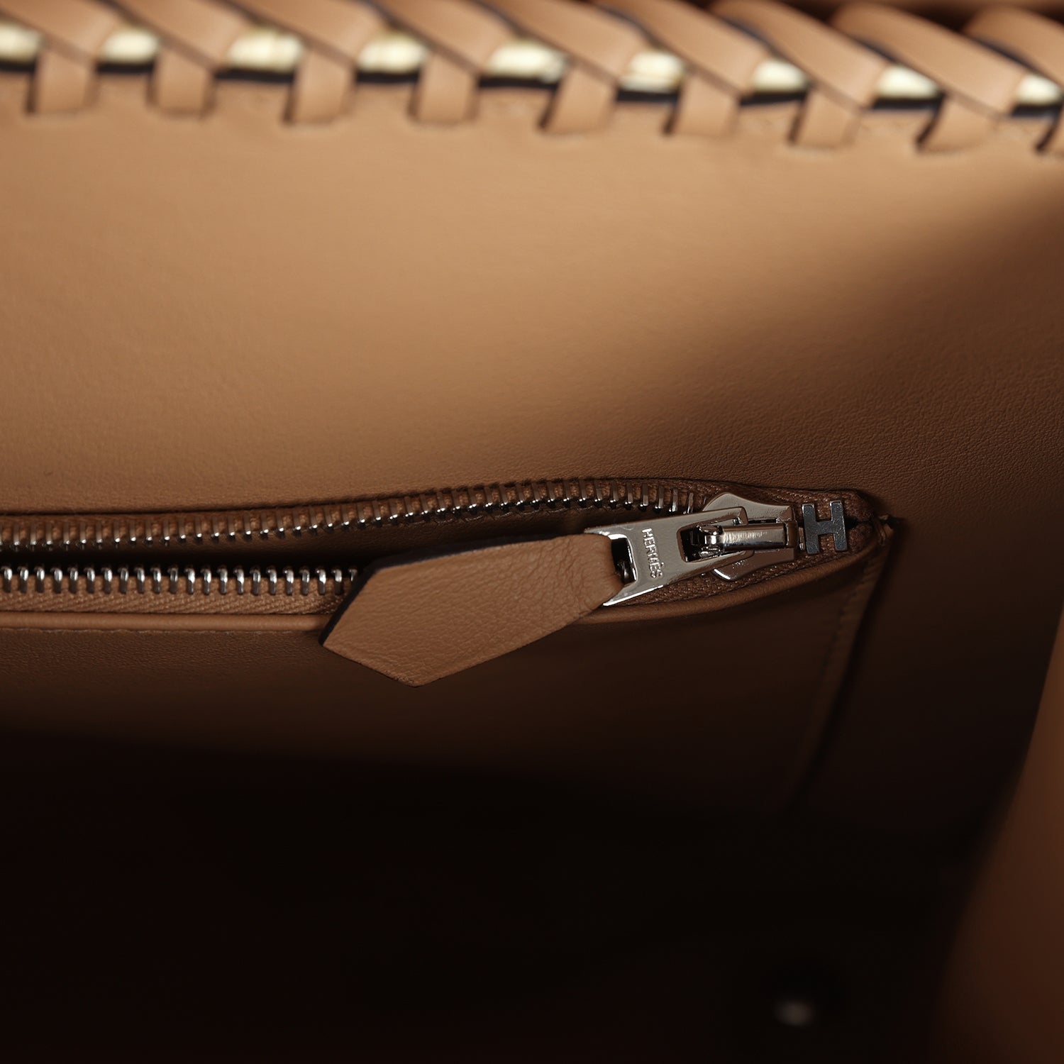 Hermes Picnic Birkin Sellier 25 Chai Swift Palladium Hardware