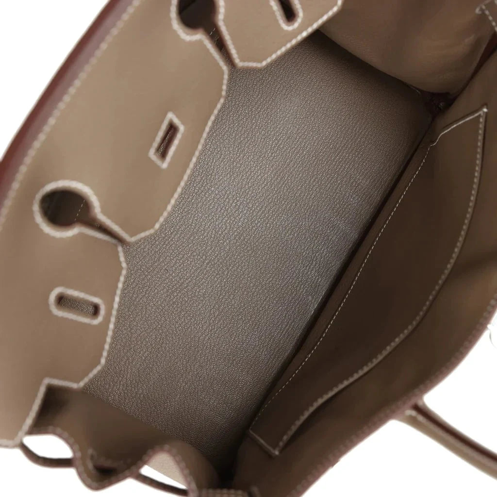 Hermes Birkin 30 Etoupe Togo Palladium Hardware