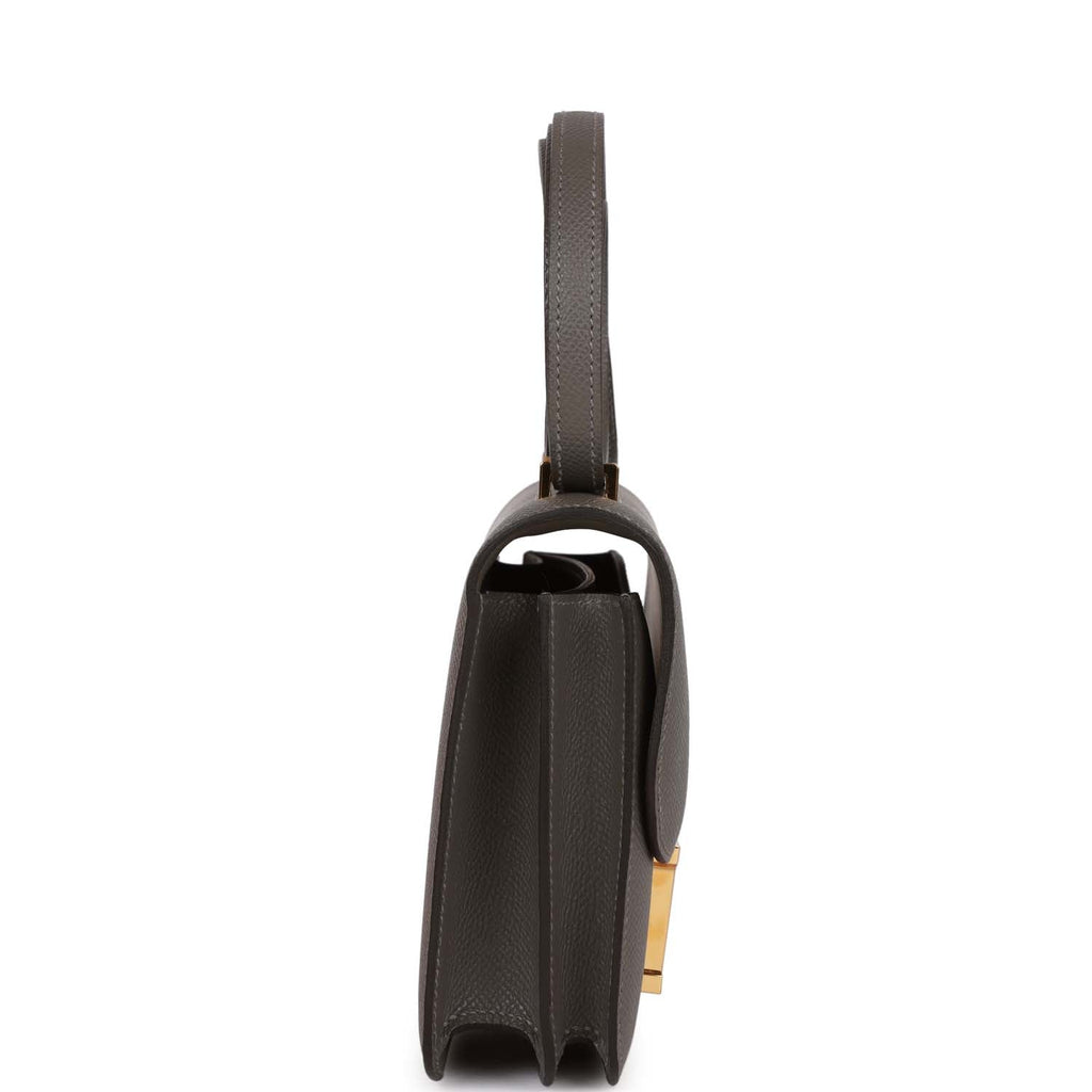 Hermes Constance 18 Gris Meyer Epsom Gold Hardware