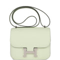 Hermes Constance 1-18 Vert Fizz Epsom Palladium Hardware Payment 1 of 2