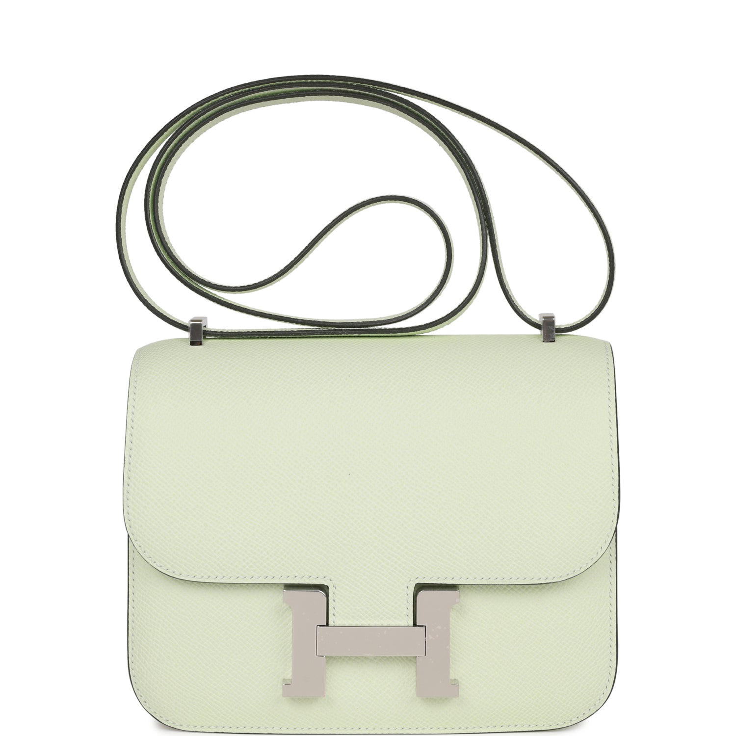 Hermes Constance 1-18 Vert Fizz Epsom Palladium Hardware Payment 1 of 2