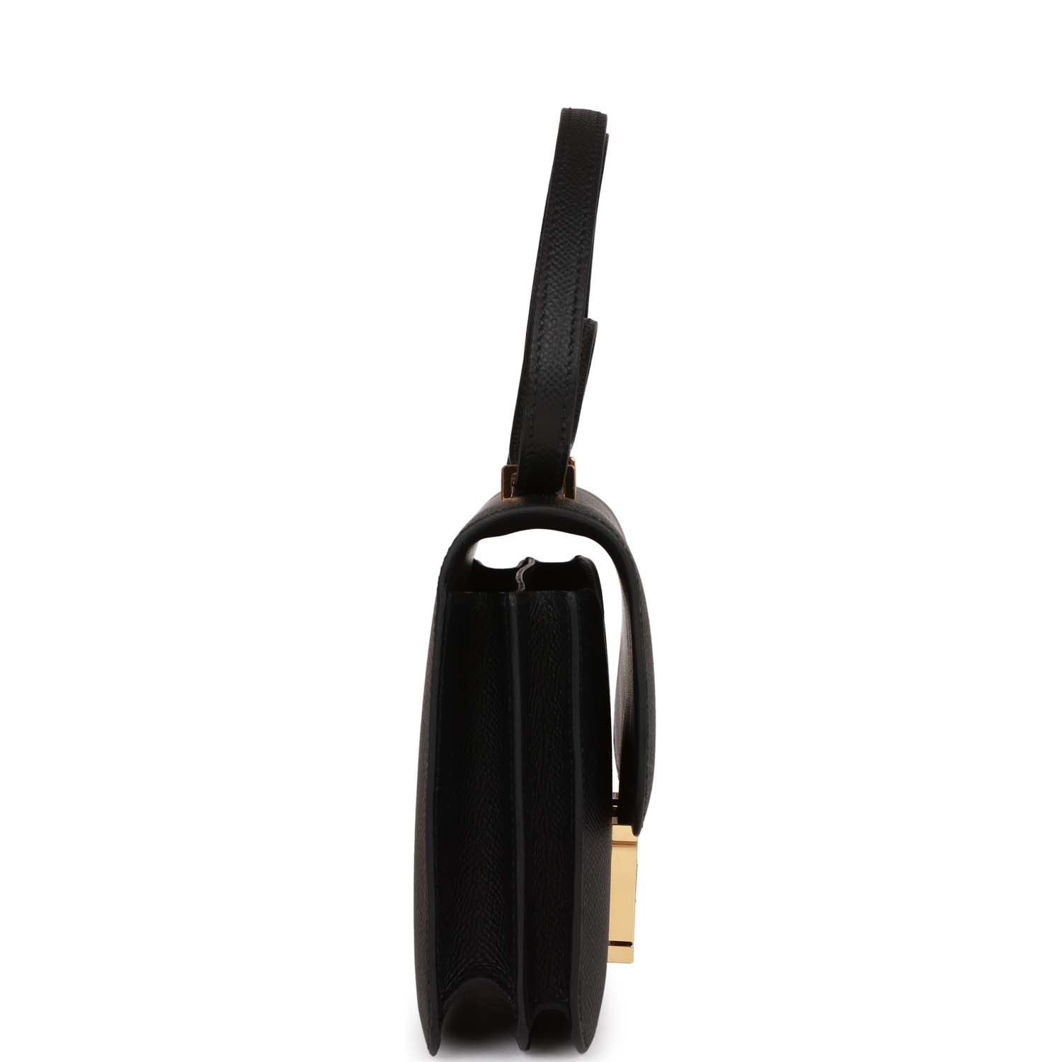 Hermes Constance 18 Black Epsom Gold Hardware
