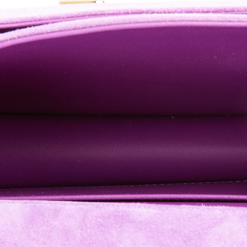 Hermes Constance 18 Violet Doblis Gold Hardware