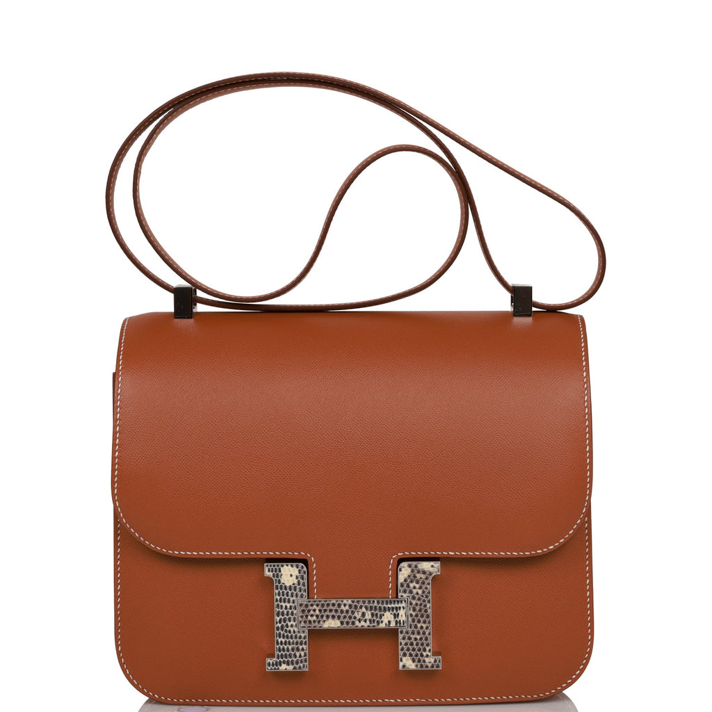 Hermes Constance 24 Gold Madame and Lizard Palladium Hardware