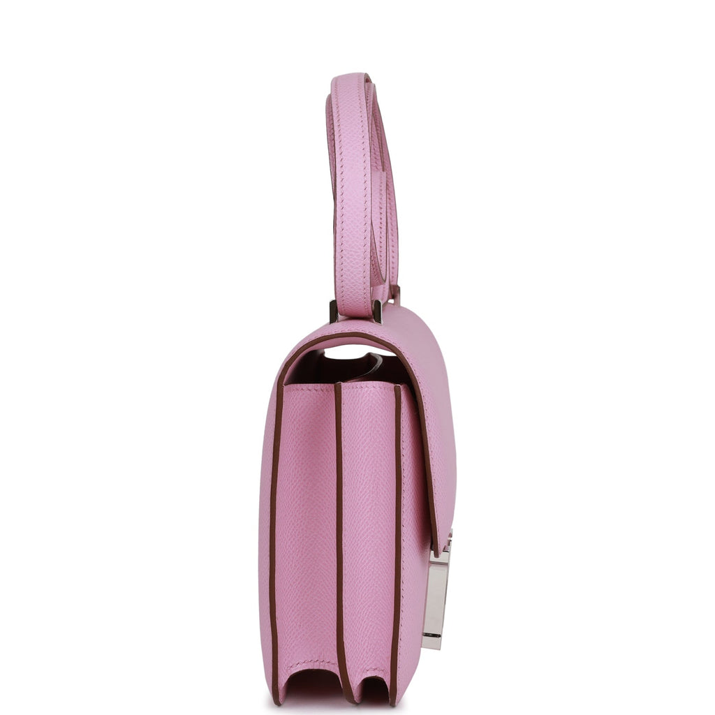 Hermes Constance 18 Mauve Sylvestre Epsom Palladium Hardware