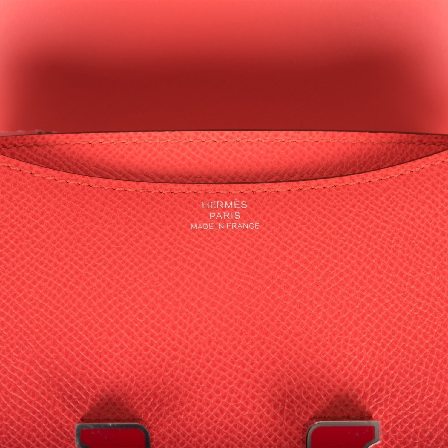 Hermes Constance 18 Rose Texas Epsom Palladium Hardware