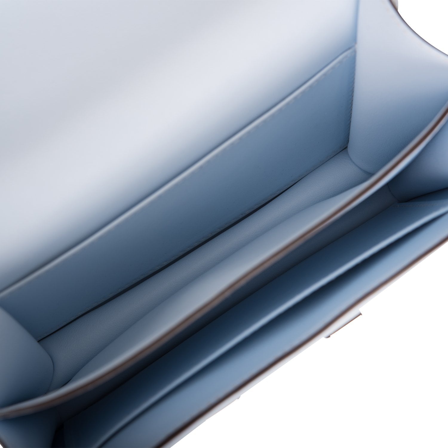 Hermes Constance 18 Bleu Brume Swift Palladium Hardware