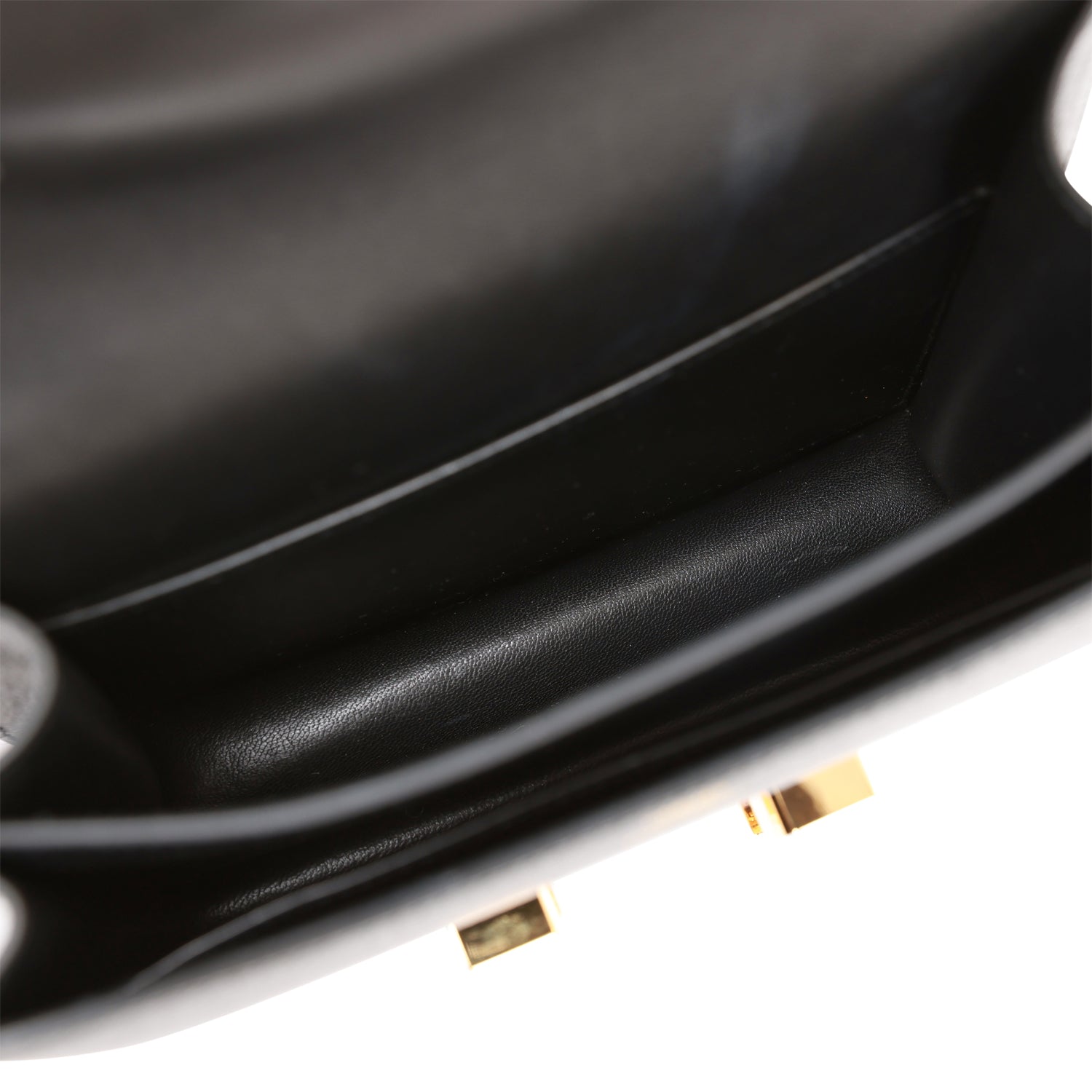 Pre-owned Hermes Constance 18 Black Epsom Gold Hardware