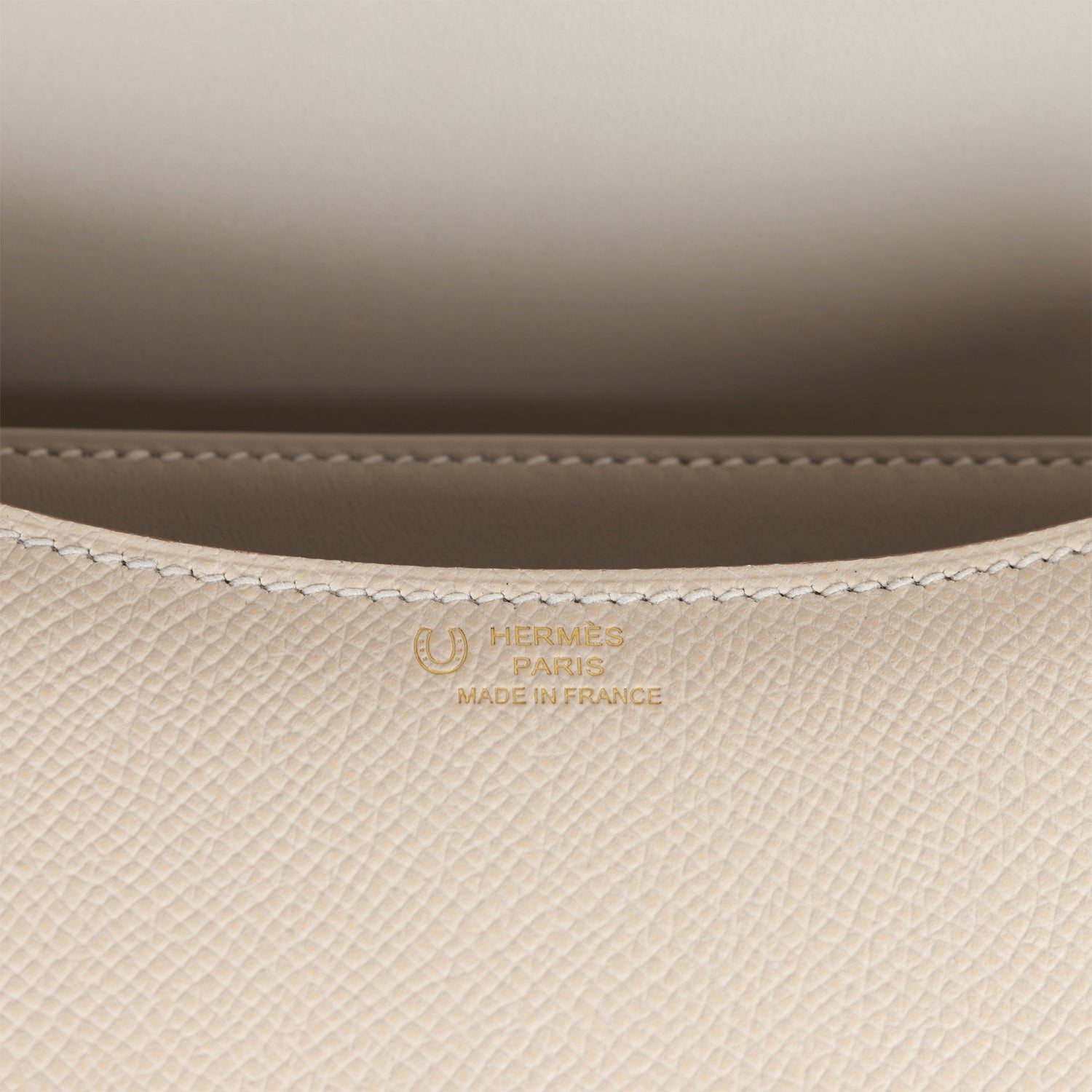 Hermes Special Order (HSS) Constance 18 Craie Verso Epsom Rose Gold Hardware