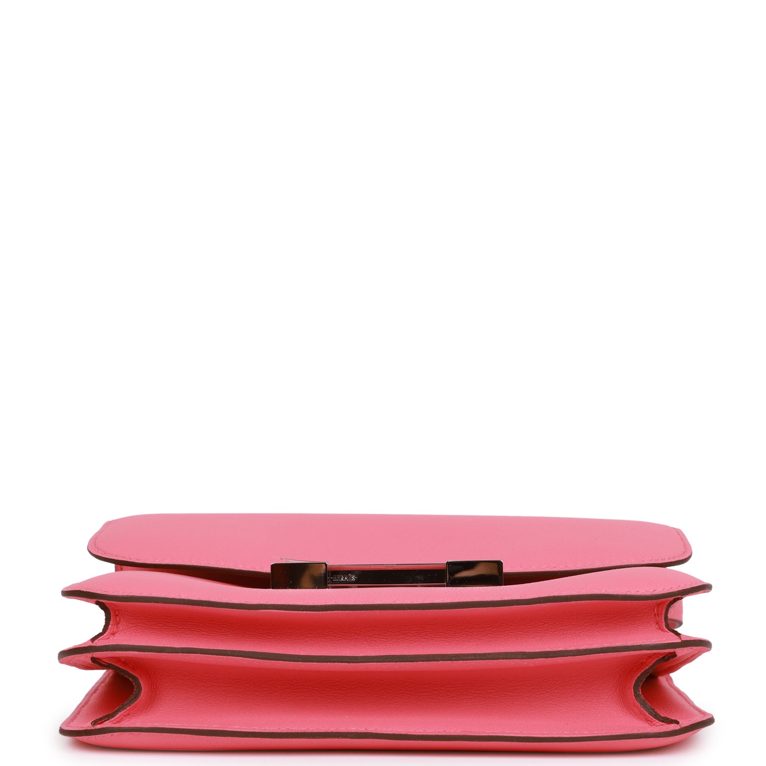 Hermes Constance 18 Rose Azalee Swift Palladium Hardware