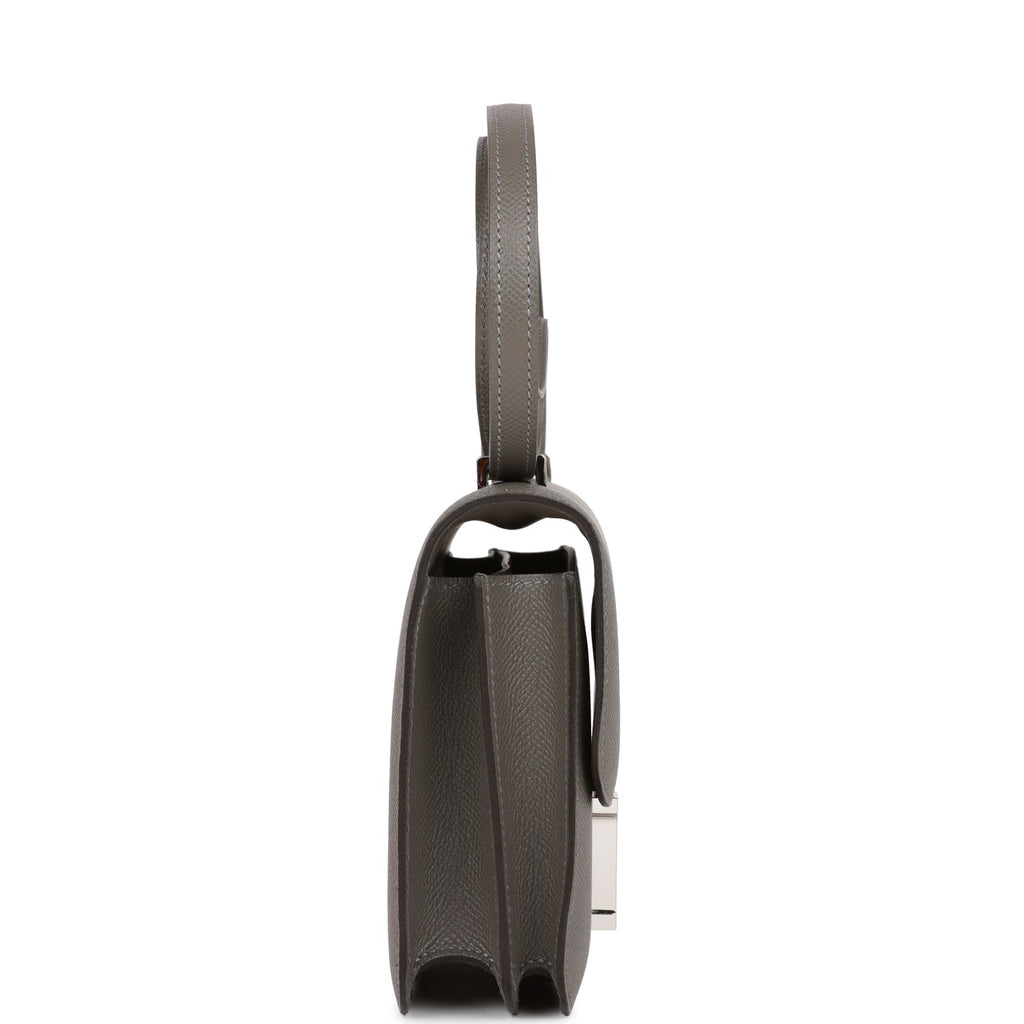 Hermes Constance 18 Gris Meyer Epsom Palladium Hardware